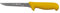 Starrett Professional Stainless Steel Chefs Kitchen Boning Knives - Narrow Straight Profile - 6-inch (150mm) - Yellow Handle