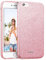Verco Schutzhülle für iPhone 6 Plus Case, iPhone 6s Plus Case Glitzer Motiv Handyhülle für Apple iPhone 6 Plus / 6s Plus Hülle Silikon TPU Cover [5,5 Zoll], Rosè