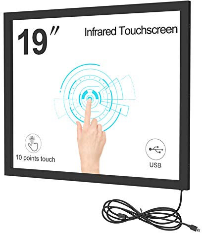 GreenTouch 19 Inch Multi Driver Free Infrared IR Touch Screen Panel Overlay Kits with 5:4 Ratio for Touch Monitor…