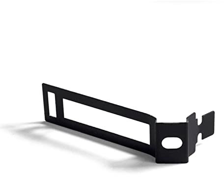 Clips passe-câbles métalliques pour cordon 30mm diamètre - Noir