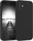 EAZY CASE - Silikonhülle für iPhone 12 Hülle Silikon Case Schwarz stoßfeste Handyhülle iPhone 12 Schutzhülle mit Kameraschutz Dünn Premium Schutz Cover TPU Phone Bumper in Schwarz Matt