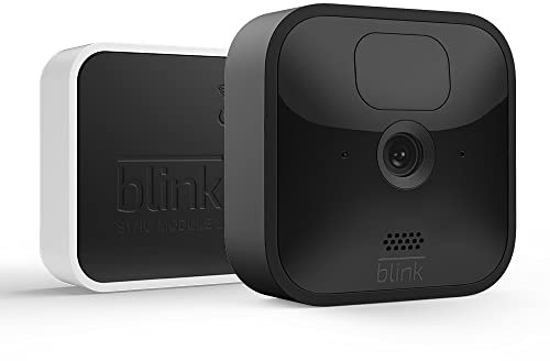 Blink Outdoor | Wireless, weather-resistant HD security camera with two-year battery life, motion detection, works with Alexa | 1-Camera System
