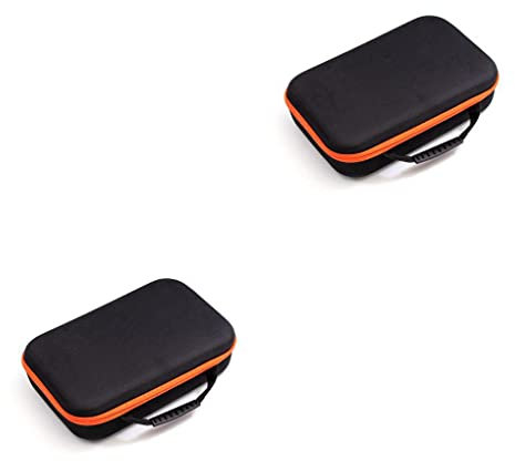 YUSSEQDD 2 Set di Bolsa de Herramientas Organizador de Almacenamiento vacío Bolsa con Cierre de Cremallera Estuche Protector Grande