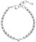 GAVU Herren Armband Perlen Armband aus Hämatit und Edelstahl mit Kreuz Charm