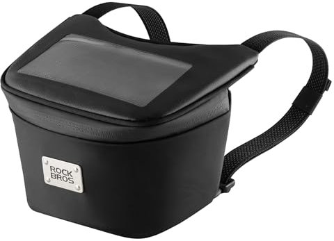 ROCKBROS Motorradtasche Motorad Lenkertasche Wasserdicht Handytasche mit Regenschutz Touchscreen für 6.5 Zoll Smartphone 2L, Werkzeugtasche Aufbewahrungstasche
