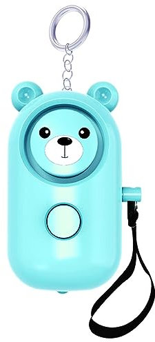 Hailerio Alarme Personnelle, Poche, Porte Cle Alarme d'urgence avec Torche Anti Agression avec Lumière LED for Femmes, Enfant, Personnes Âgées