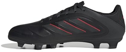 adidas Unisex COPA Pure III Club FG/MG Football Boots, core Black/Carbon/Lucid red, 5 UK