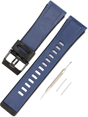 Wasserdichtes Gummi-Uhrenarmband, kompatibel mit Casio Pro Trek GA2000 PRG600 PRW6600 PRG-650Y Herren-Sportuhr, Ersatz-Uhrenarmbänder für Herren