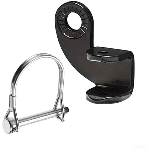 Stabile und praktische Kupplung für Fahrradanhänger, 90-Grad-Anhängerkupplung