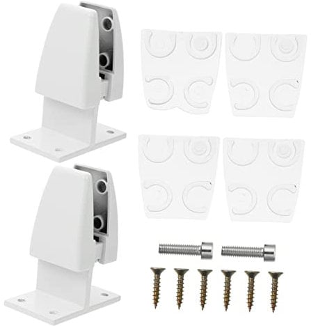 SEWACC 2 Stück Desktop Lünetten Clip Glastrennwandklemme Schreibtisch Schallwand Clip Büro Schreibtisch Trennwand Clip Glas Schallwandklemme Schreibtisch Trennwand Klemme Desktop