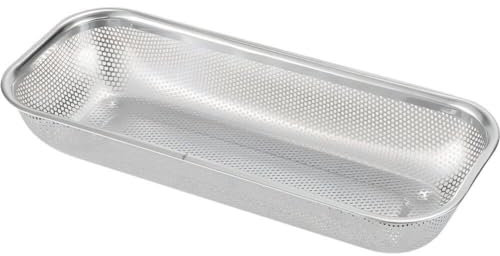 Cutlery Drainer Stainless Steel Drain Basket Dense Hole Chopstick Basket for Forks Knifes Spoons Chopsticks Dish Rack