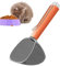 Pet Food Measuring Scoop - Portable Cup for Dogs and Cats, Comfortable Food Scoop