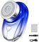 Mini-Shave Elektrorasierer, Mini Rasierer Herren,Wiederaufladbarer USB Akku Rasierer, 8000 U/min, IPX7 Wasserdicht Kapsel Rasierer, Tragbarer Elektrischer Mini-rasierer für Männer (Blau)