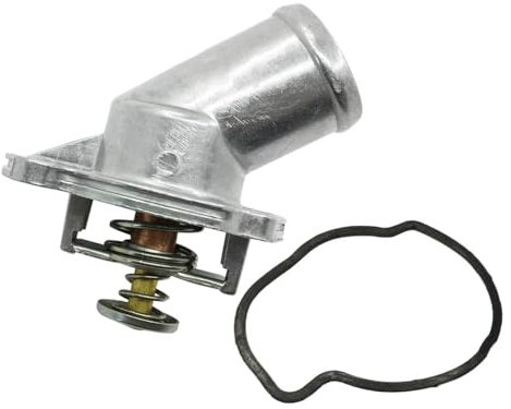 Hajus 1211160 Thermostat Gehäuse Thermostatgehäuse Kühlmittelthermostat 92° 12992692 kompatibel mit Opel Astra G T98 Astra H A04 Corsa C X01 Corsa D S07 Meriva X03 1.2L 1.4L