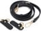 GADITIEK Schultergurt für Long champ Tasche Damen, No-Punch, längenverstellbarer Ersatzriemen aus Leder, Schulterriemen, passend für Mini-Größe (Schwarz, 1.2CM)