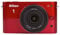 Nikon 1 J1 Compact System Camera - Red (10mm Lens Kit, 10MP) 3 inch LCD Screen (Renewed)
