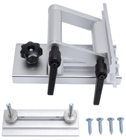 Bench Grinding jig Rest Tool, 6 inch Or 8 inch Aluminium Alloy Bench Grinder Sharpening Tool Rest Jig Adjustable Replacement Machine Tool Rest Sharpening Jig for Wood Sharpening