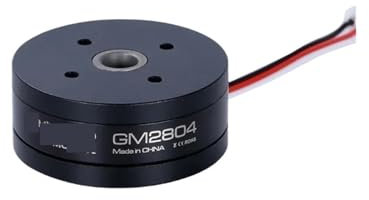 YYAZXSIQ GM2804 Brushless Gimbal Motor with AS5048A Encoder/Aluminum Case for Camera Stabilizing Systems(Only GM2804 Motor)