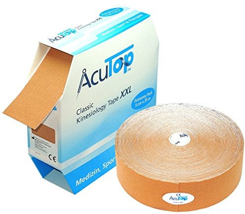Kinesiology Tape AcuTop Classic XXL 35 m x 5 cm Beige