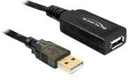 DeLOCK 2X Kabel USB 2.0 Verlaengerung, aktiv 20m