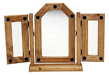 Mercers Furniture Trade Corona Triple Mirror