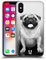 Head Case Designs Cute Male Pug Popular Dog Breeds Hard Back Case Compatible With Apple iPhone X/iPhone XS