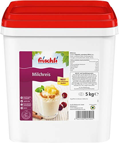 Frischli Milchreis wie lecker und frisch gekocht mit bestem Geschmack 5000g