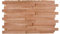 Split4Wall Wandverkleidung Echtholz Spaltholz Eiche spaltrau Schindel ca. 1m2 3D-Optik handgefertigt Wandpaneel moderne Wanddekoration Holzverkleidung Holzwand Wohnzimmer - Eiche unbehandelt, 30