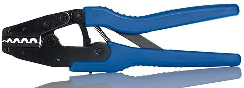 RS PRO Hand Crimpzange 16mm² → 16mm², 0.3→2.5mm² / 22 → 10AWG für Ringkabelschuhe, 265 mm