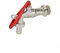 TLDSHOP® - Rubinetto PORTAGOMMA - Rubinetto PORTAGOMMA LUCCHETTABILE Fontana Giardino Lucchetto - Misura 1/2