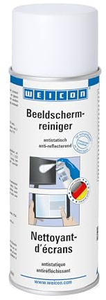 WEICON Nettoyant d'Ecrans 200 ml Nettoyant pour écran Agent nettoyant spécial antistatique