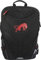 Furygan Sac à dos Moto & Mixte CYCLONE - Sac à Dos Étanche - Housse de pluie intégrée - Sangle pectorale amovible & réglable - Grande Capacité, Noir-rouge, UNIQU
