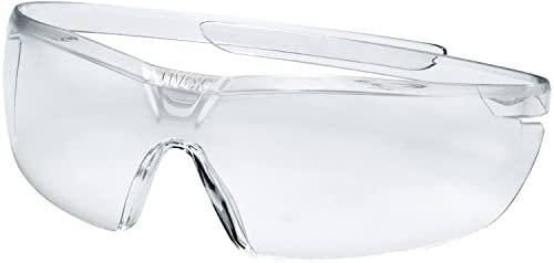 uvex 10 Stück pure-fit - Schutzbrille für Arbeit und Labor - farblose beschichtete Bügelbrille
