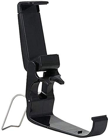 STARWAVE Mobile Cell Phone Stand for Xbox One S/Slim Controller Mount HandGrip for Xbox One Gamepad for Samsung Clip Holder(Black)