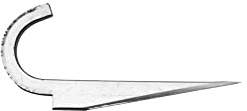 tecuro (Gas) Rohrhaken 3/4 Zoll - DN 20 - Ø 26,9 mm, Eisen verzinkt - 541GV034