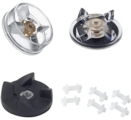 Pièce de rechange pour mixeur Magic Bullet, 2 engrenages de base de moteur et 1 lame pour extracteur de jus Magic Bullet 250 W MB1001