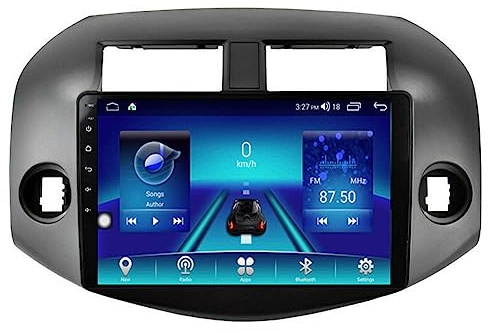 10.1 pollici QLED Android 15 Carplay per Toyota RAV 4 RAV4 2006-2012 Car Stereo GPS Navi Sat Radio BT WiFi controllo del volante