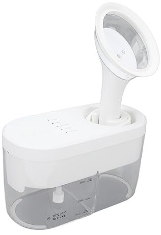 Limpiador de Cera para Oídos, Recargable, 4 Modos de Limpieza, Limpiador de Agua de Riego Automático, Herramienta de Limpieza de Oídos para Adultos (Conjunto Blanco)