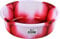 Tie-Dye Colour Plastic Round Wash Basin (Red, 2.6L 10 Approx)