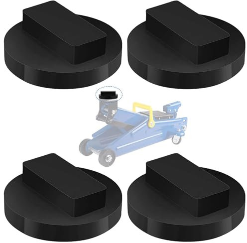 YOUNGSAY 4 STK Wagenheber Gummiauflage BMW, Verschleißfest Wagenheber Gummiauflage, Schwarz Hebebühne Gummiauflage für BMW Serienmodelle (68 x 20 mm)