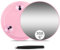 JADAZROR Miroir grossissant 30X avec 3 ventouses - Miroir de Maquillage 15cm avec grossissement 30X, kit Miroir de Maquillage grossissant et Pince à épiler, Miroir grossissant Portable
