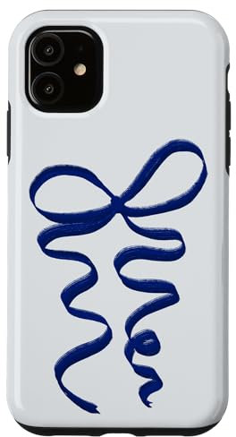 Coquette Blue Bow Case for iPhone 11