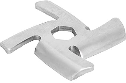 Lames pour hachoir à viande Accessoires pour hachoir à viande en acier inoxydable, lames pour hachoir à viande compatibles avec les couteaux, pour hachoir à viande de taille 5, convient à la cuisine