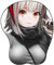 HMLVRW Anime Arknights W Tapis de Souris 3D avec Repose-Poignet Tapis de Souris de Jeu Tapis de Souris antidérapant Tapis de Souris 3D Tapis de Souris Ergonomique 3D（A）(Size:2)