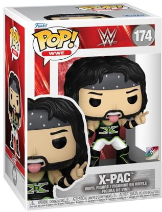 Funko POP! WWE: X-Pac - D-Generation X | Offizielles Sport Merch - Vinyl Sammelfigur als Regal Deko - Geschenkidee zum Geburtstag für Fans und Sammler