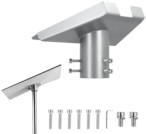 Adaptateur de Tuyau Starlink Gen 3, Fixation Starlink V3 Kit de Montage de Qualité Supérieure Starlink Gen 3 pour Béquille Starlink Standard Gen 3/V3,Support de Poteau Starlink Tuyau pour 20mm-48mm