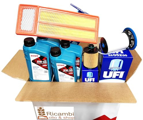 Kit Tagliando Specifico per FIAT PANDA 1.3 Multijet Motori: 312A8000 59KW, 199A9000 55KW
