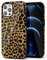 Svanove Cheetah Print Phone Case for iPhone 12 Pro Max Case Girly Trendy Leopard Pattern, Retro Cool Animal Print, Luxury Cute Case for Women, Aesthetic Y2k Hard Shell Plastic, Brown Fall