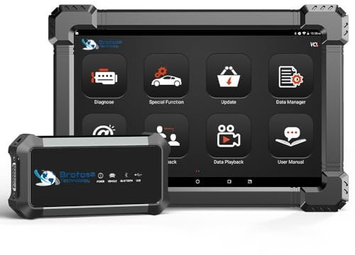 Profi KFZ-Diagnosegerät, Tablet mit Bluetooth-Verbindung, Bidirektionale Steuerung, Aktiver Test für alle Fahrzeugsysteme