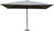 Cosma Parasol de jardin rectangulaire 3 x 4 m mât central gris